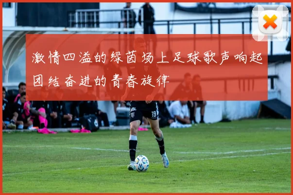 激情四溢的绿茵场上足球歌声响起团结奋进的青春旋律
